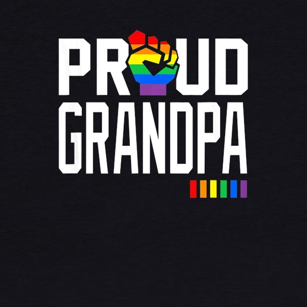 Proud Grandpa Gay Pride Month LGBTQ by franzaled